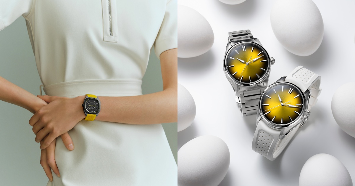精品「螢光黃腕錶」推薦6選！LV潛水錶、亨利慕時「太陽蛋」，中性設計情侶一起戴
