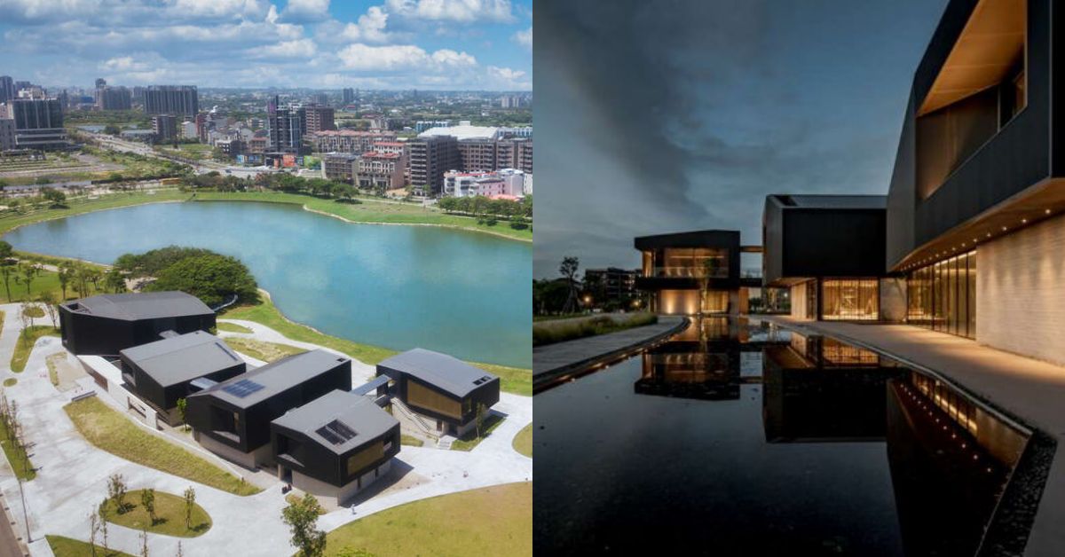 坐擁超美湖景！桃園「橫山書法美術館」5大設計亮點，夜晚去更迷人