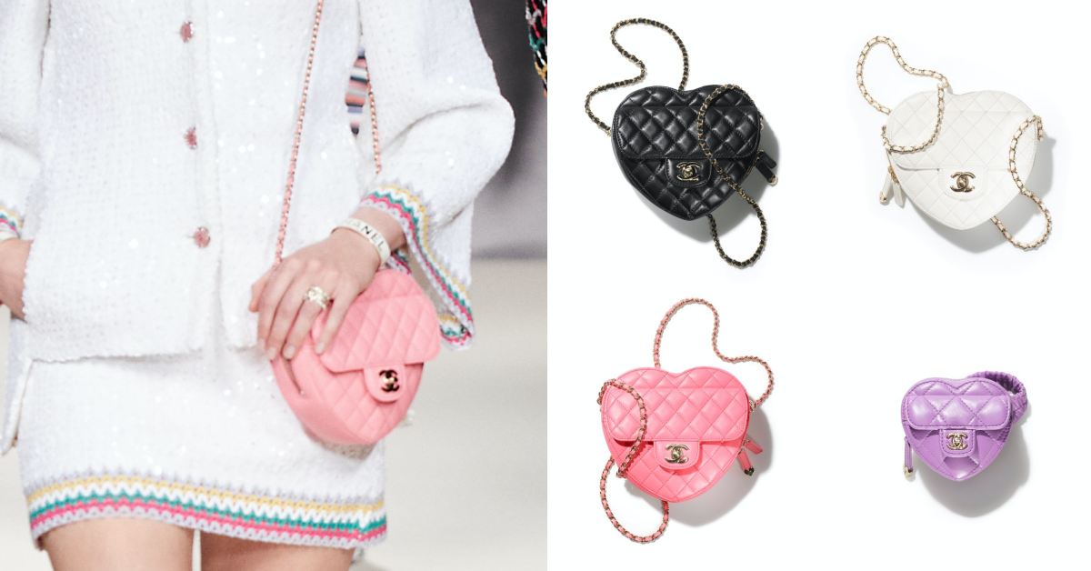 Chanel 2.55、19包先讓位，2022 年春夏全新「愛心包」，準備穩坐 IT Bag 的寶座！