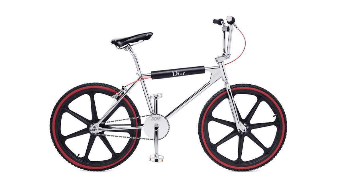 讓男人永遠是個男孩，DIOR HOMME 推出限量 DIOR HOMME BMX 極限自行車