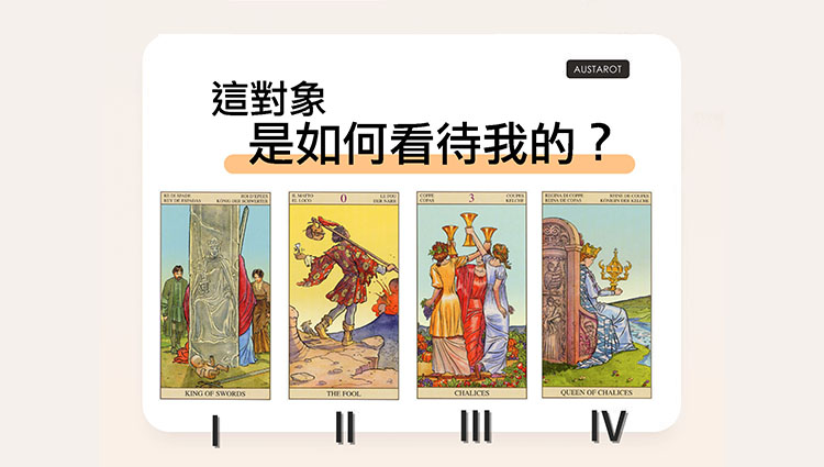 【塔羅占卜】這對象是如何看待我的？