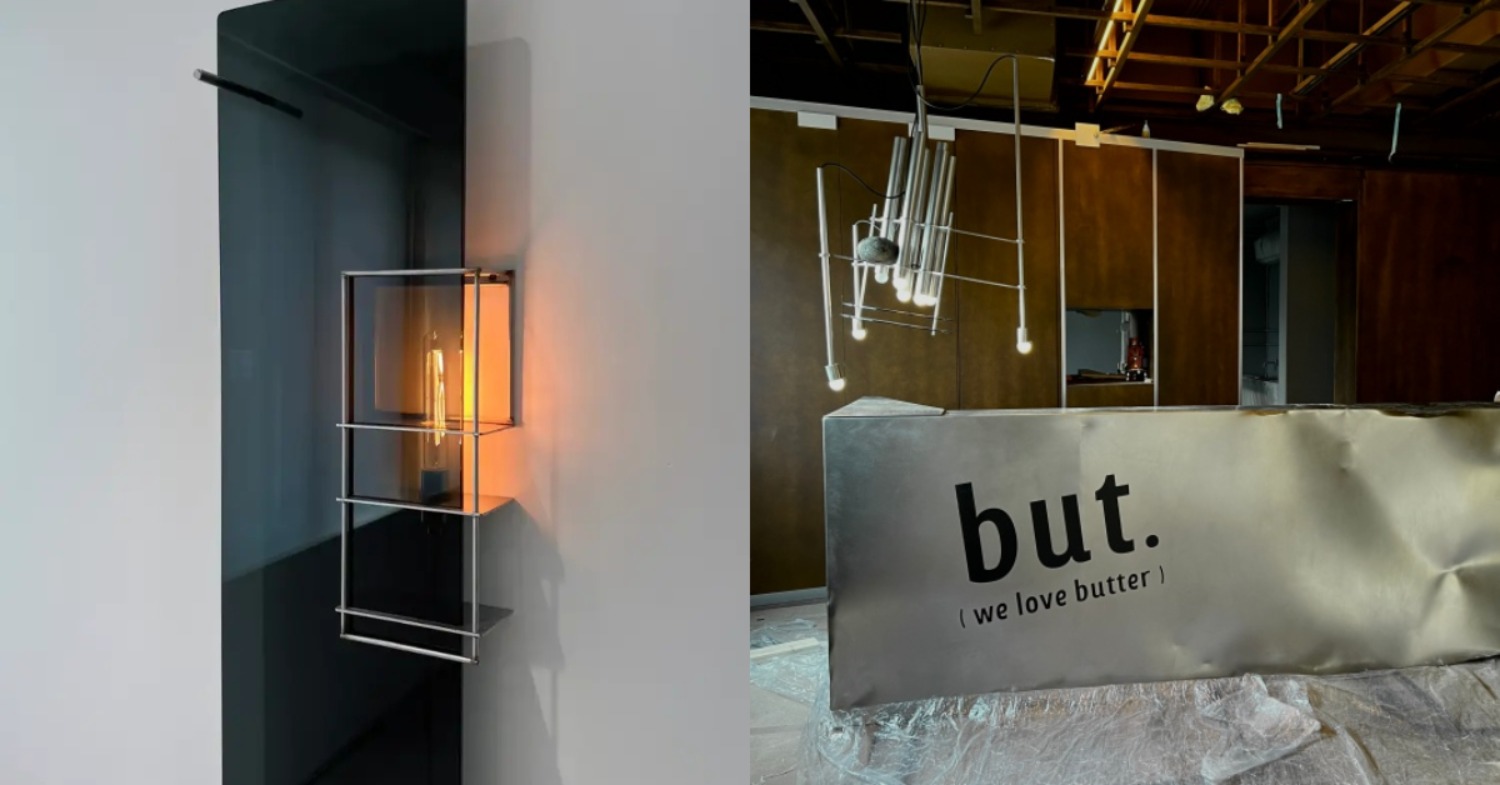 台中奶油飯店廢鐵風櫃檯來自「它」：台中老佛爺大廳、國家歌劇院都有monouno身影