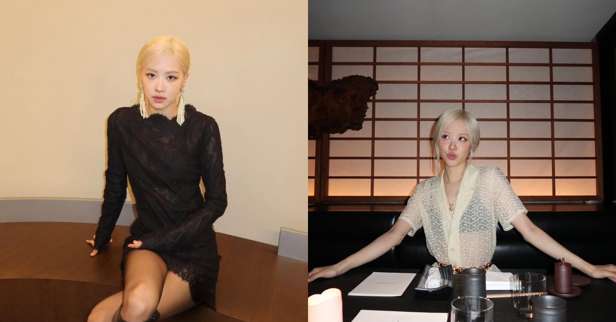 Rosé示範5套蕾絲穿搭！日常也能駕馭的優雅甜美風