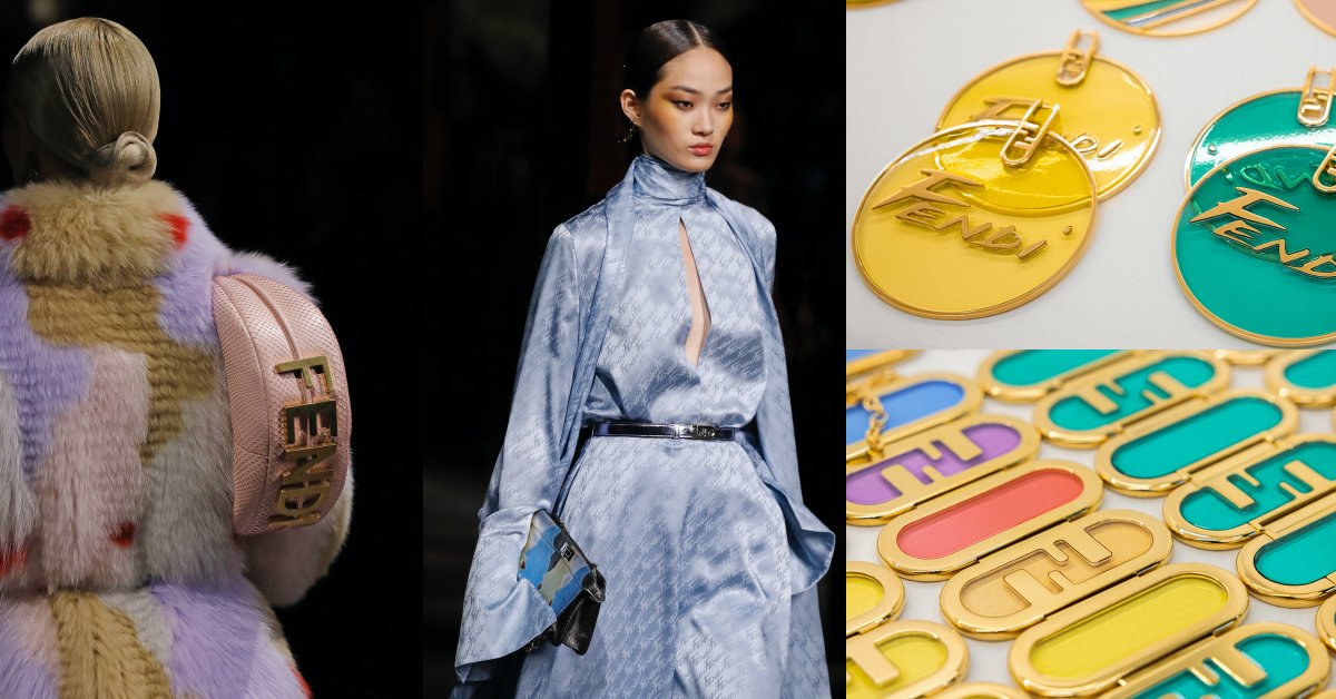 Fendi 2022年春夏大秀10大亮點！高腰設計成為重點，全新Logo、糖果色珠寶、藝術家聯名到腋下「半月包」全都超吸睛！