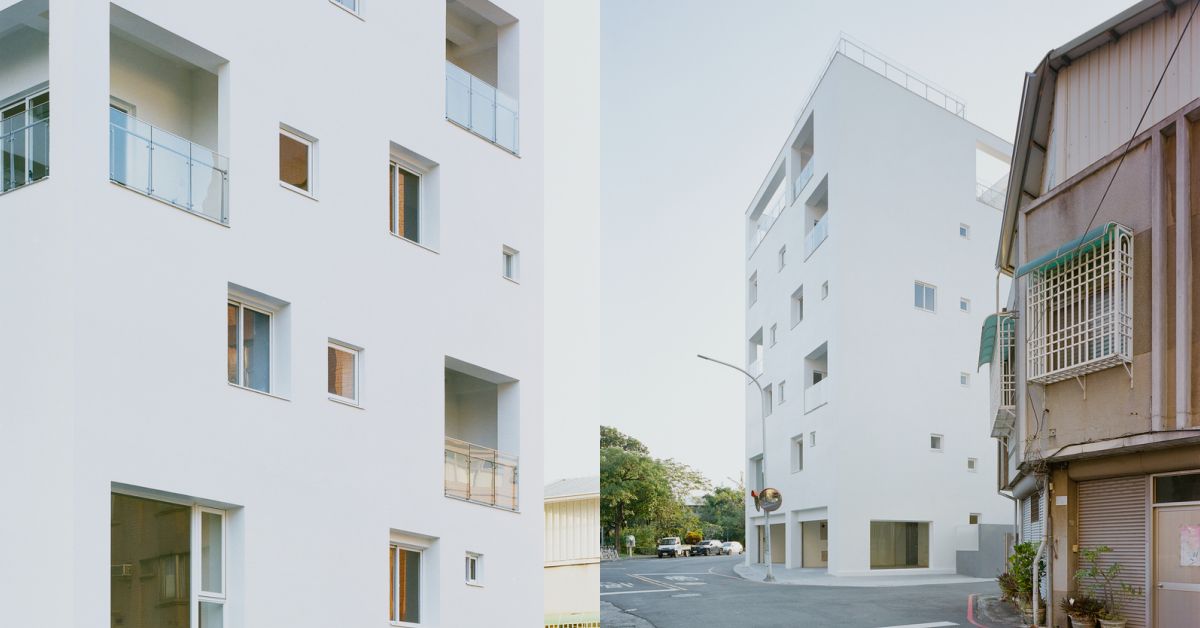 嘉義極簡集合住宅「一號公寓」獲外媒肯定！5大設計亮點分析