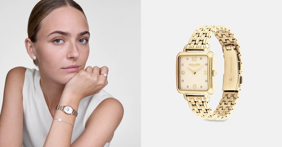 一萬內名錶推薦這6款！Seiko草寫時標、Coach精緻鍊帶，時髦小資女一定愛