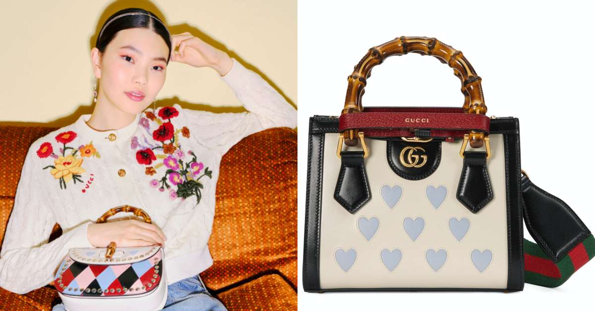 Gucci 2022七夕情人節禮物清單太精彩！ 竹節包換上愛心裝、少女心噴發的花朵Tee，每一款都能讓妳尖叫！