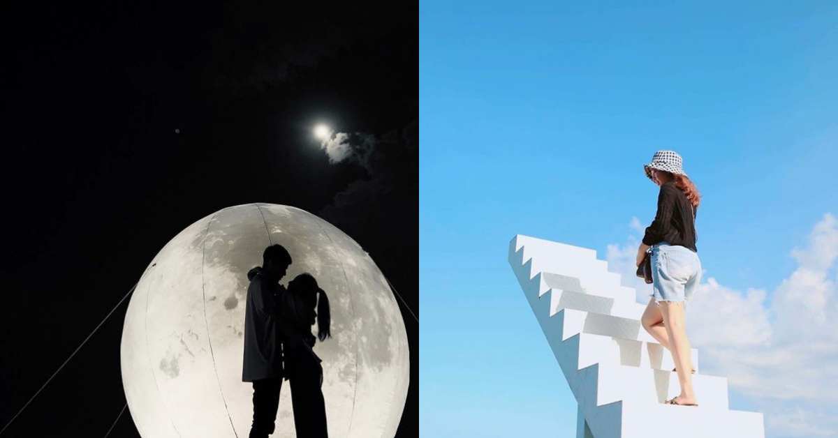 宜蘭《A.maze兔子迷宮》超大月亮成IG打卡新景點！還有飛天鞦韆、彩虹天梯5大亮點