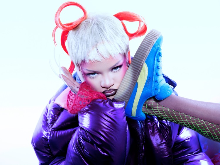 Puma下一個春天來了？Rihanna正式回歸，經典鬆糕鞋「Creeper」換上多巴胺配色，準備再次搶下女人荷包！
