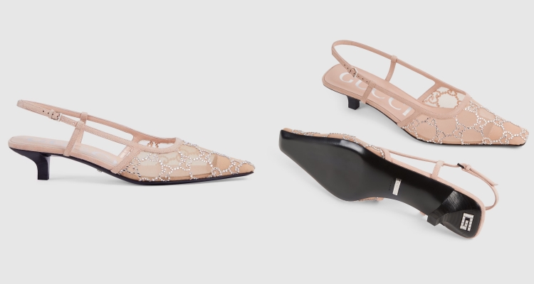 2025精品「粉紅高跟鞋」推薦Top 6!Gucci玫瑰粉透膚超時髦,Valentino金屬粉色優雅貴氣