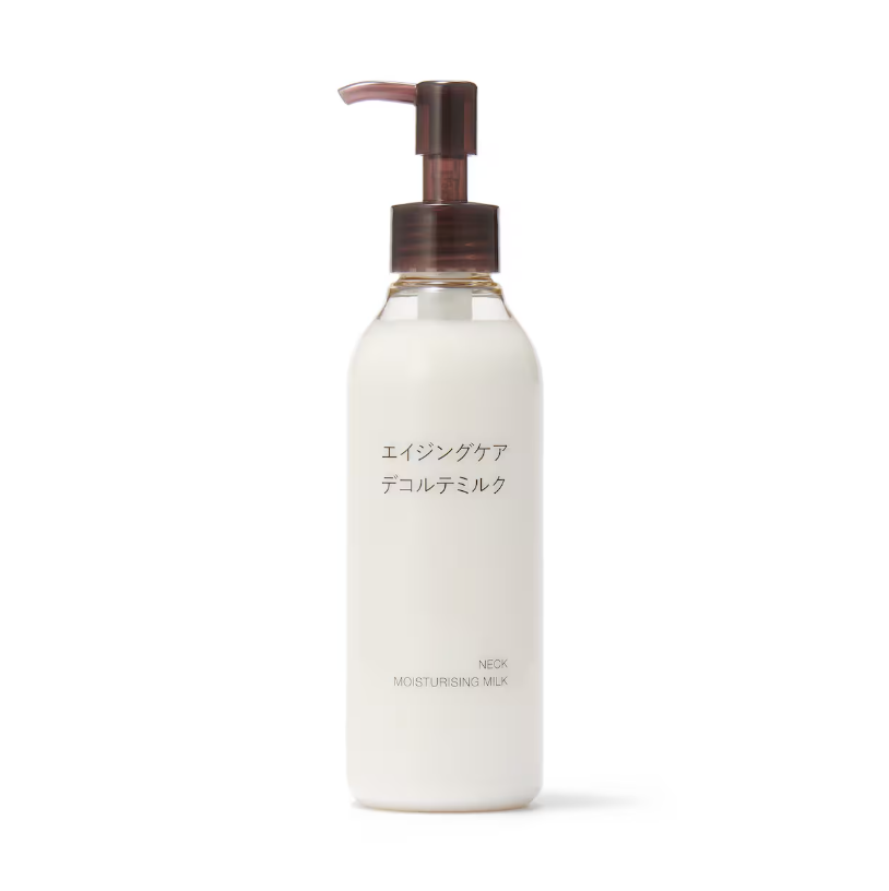 MUJI米糠頸部護理乳液，200ml，日幣2,490元