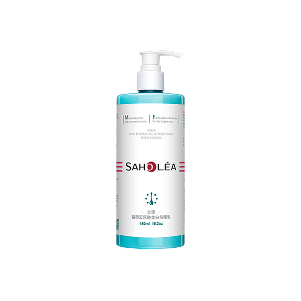 Saholea森歐黎漾 水漾薔薇│玻尿酸美白身體乳，480ml，NTD799