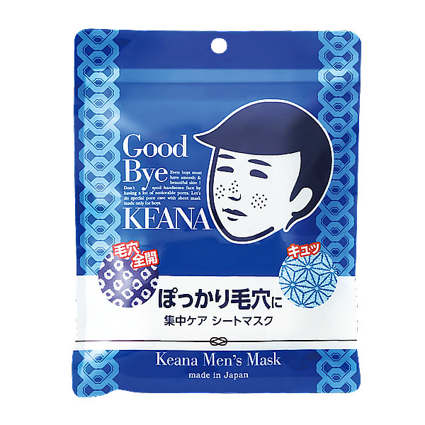 毛穴撫子 男子用零毛孔面膜 10枚入