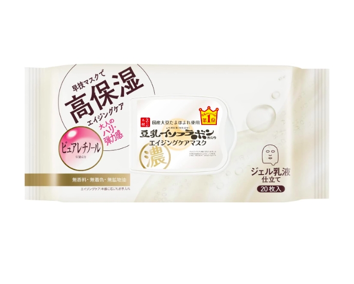 豆乳美肌 緊緻多效合一潤澤乳液面膜