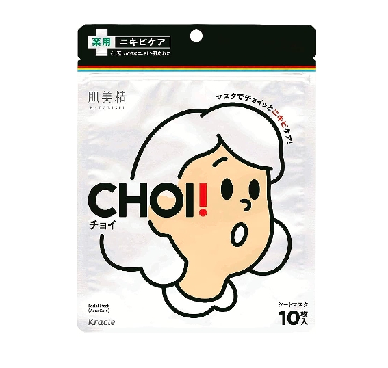 Kracie 肌美精 CHOI藥用抗痘面膜