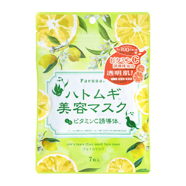 EVE 維他命C衍生物&薏米美容面膜 7片