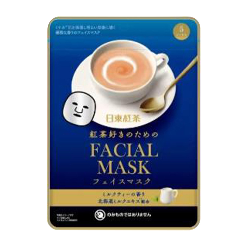 日東紅茶 面膜【奶茶香】 5片裝