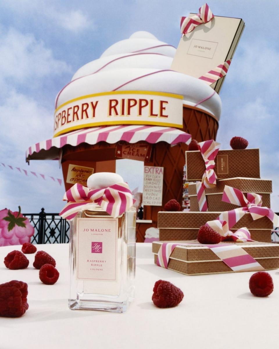 Jo Malone London 全新限量英倫海岸系列,覆盆莓奶霜冰淇淋香水