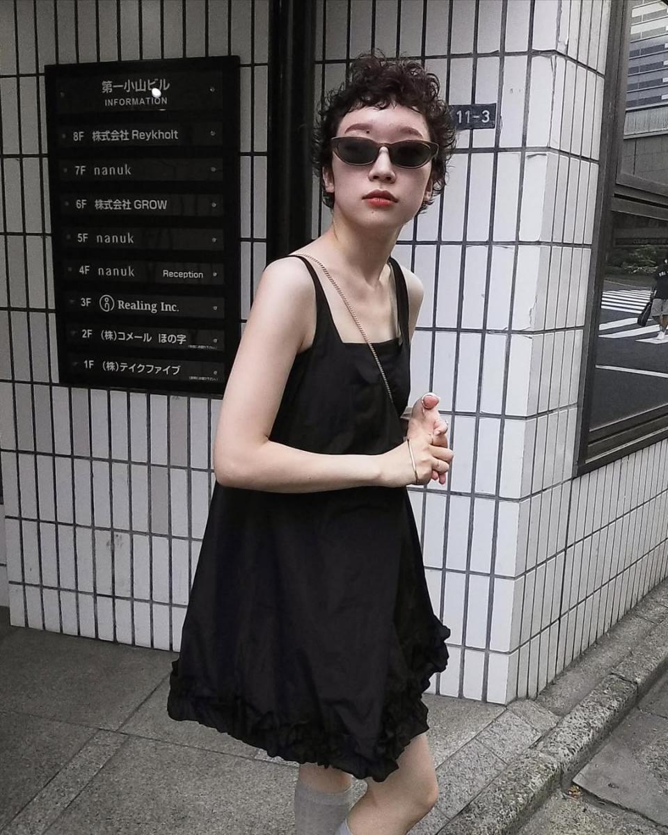隱藏髮際線髮型6：羊毛捲極短髮