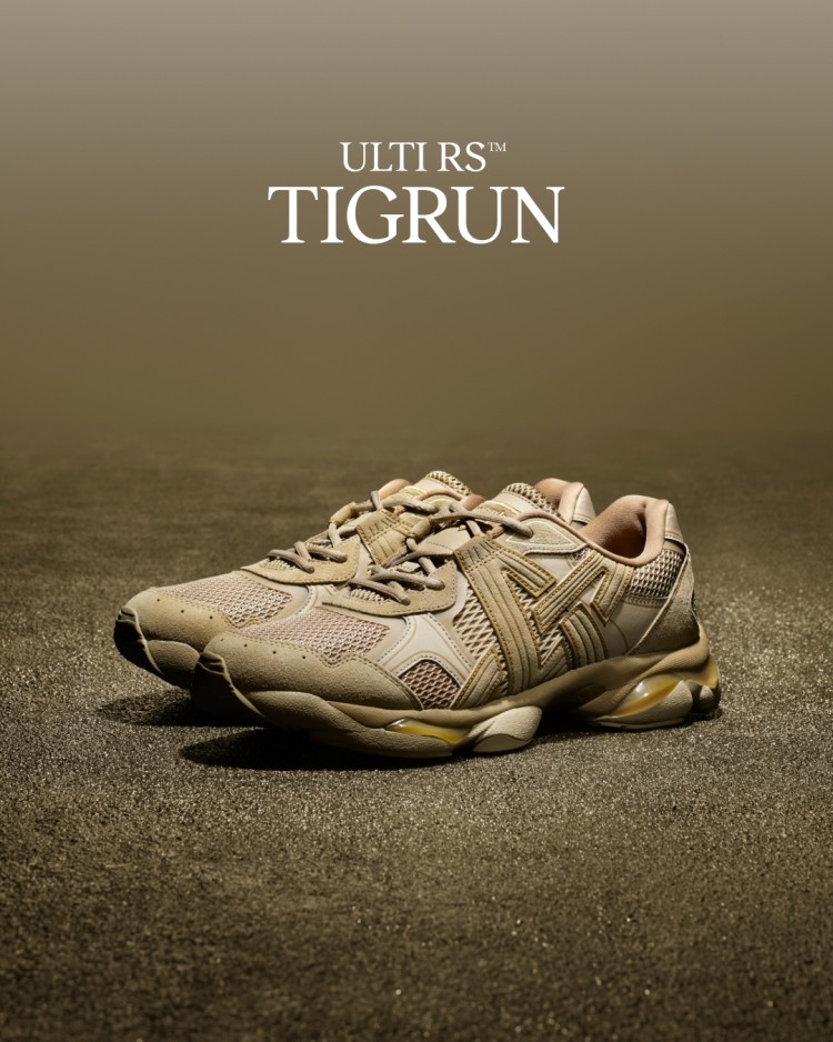 靈感源自1980至 2000 年代的經典跑鞋，Onitsuka Tiger全新TIGRUN鞋款，以復古輪廓結合現代設計語彙。