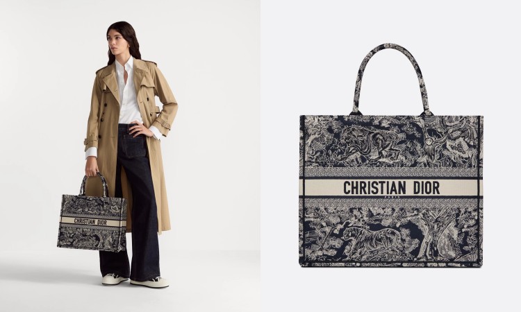 Dior Book Tote自問世以來便成為品牌美學的經典符號。