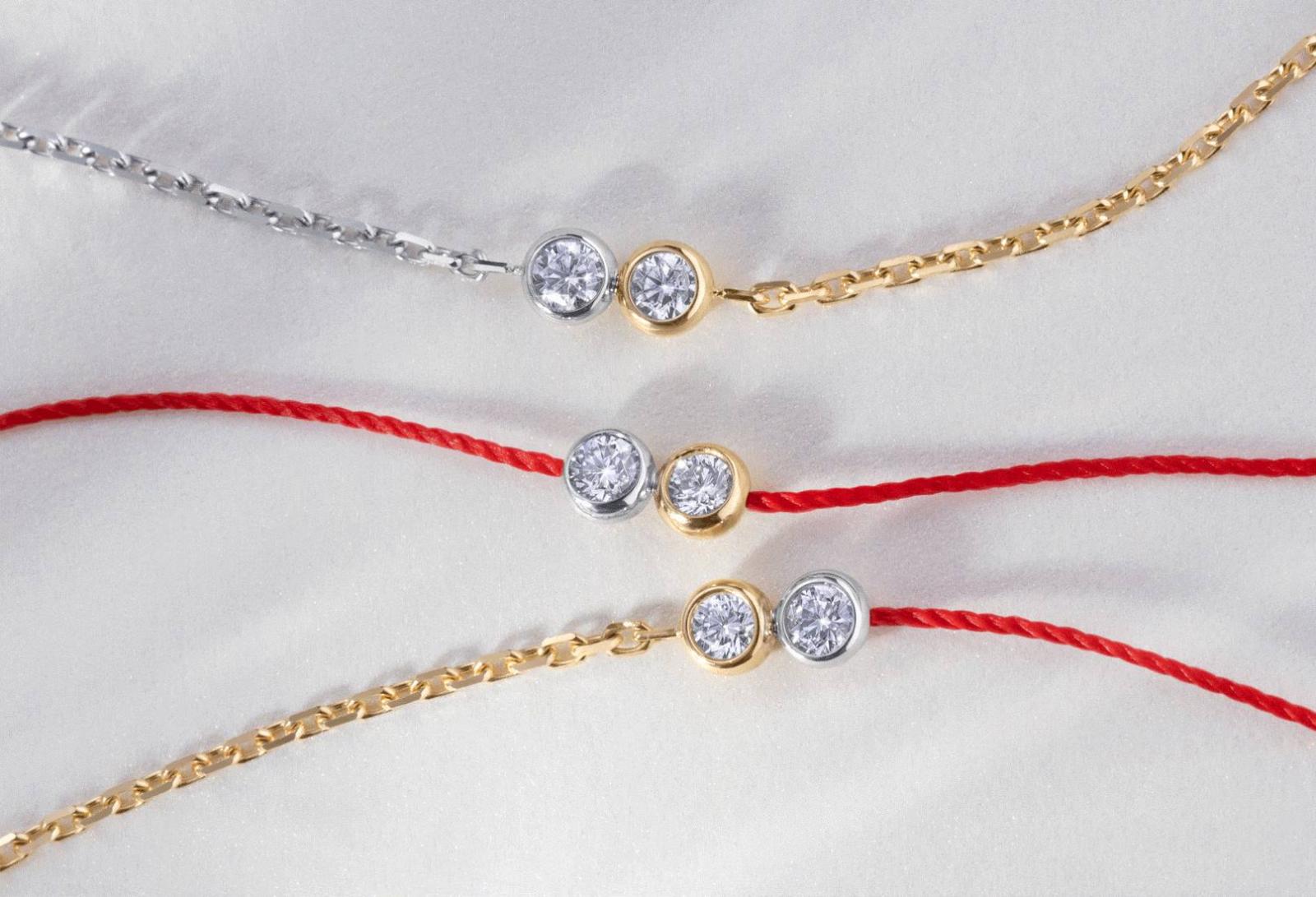 法國紅線珠寶RedLine「Twenty」雙鑽石手鏈：限量168件台灣獨賣，三種鏈型組合展現優雅品味