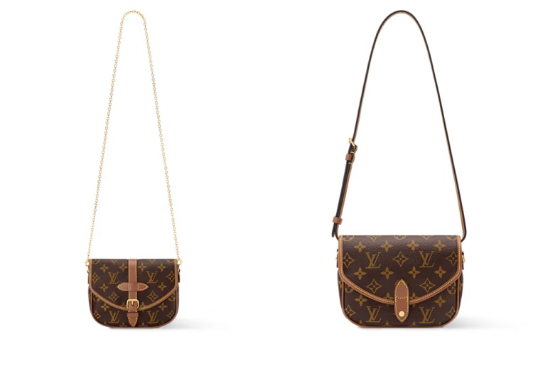 這款名為Duo BB的包款，以小型的雙腰包呈現，透過三種背帶的轉換，可以使造型感強大的腰包，也可以是休閒、優雅肩背包。