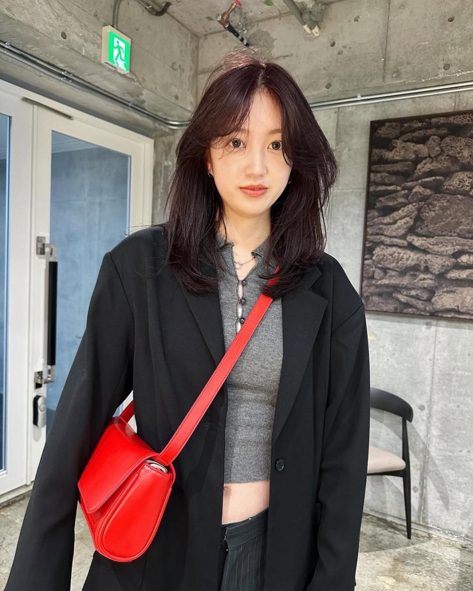 及肩髮型推薦18:韓系中長鮑伯