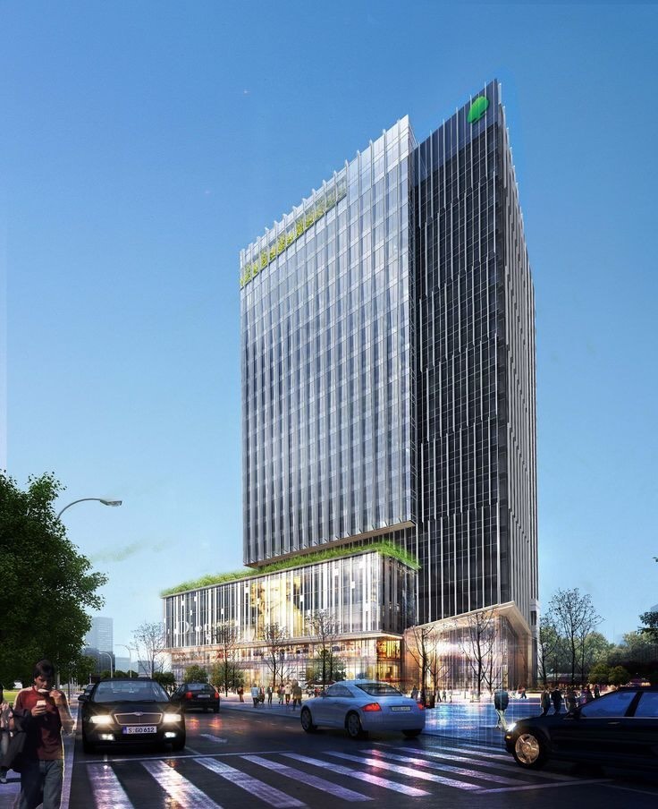 作為桃園首坐複合式商辦,座落於小檜溪重劃區焦點地段的「國泰小檜溪貿易大樓」,完美融合商場與辦公,打造便捷生涯與永續高效的抱負辦公場域。