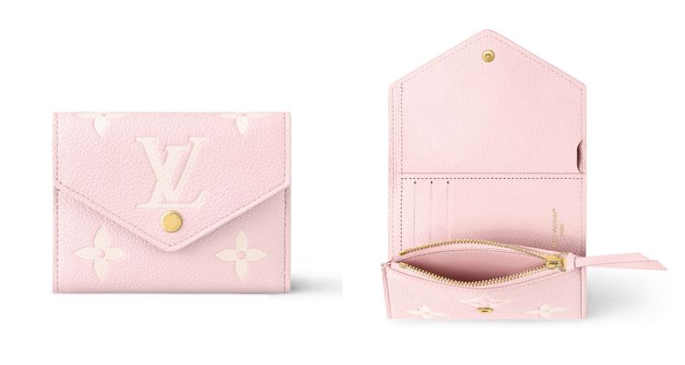LV經典Victorine錢包以雙色設計煥新登場，展現品牌一貫的優雅與俐落。