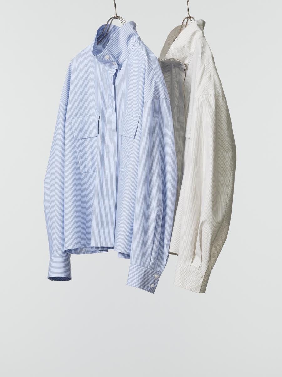 它是凱特布蘭琪形象照中的同款外，回到服裝剪裁本身，落肩的設計，加上袖子前彎的細緻剪裁，對標精品製衣的版型，能讓女孩穿出好質感。