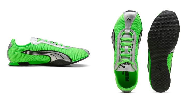 Puma推出全新H-Street OG薄底鞋，靈感取自21世紀初經典短跑釘鞋Harambee，將運動場上的速度基因轉化為街頭穿搭語言。