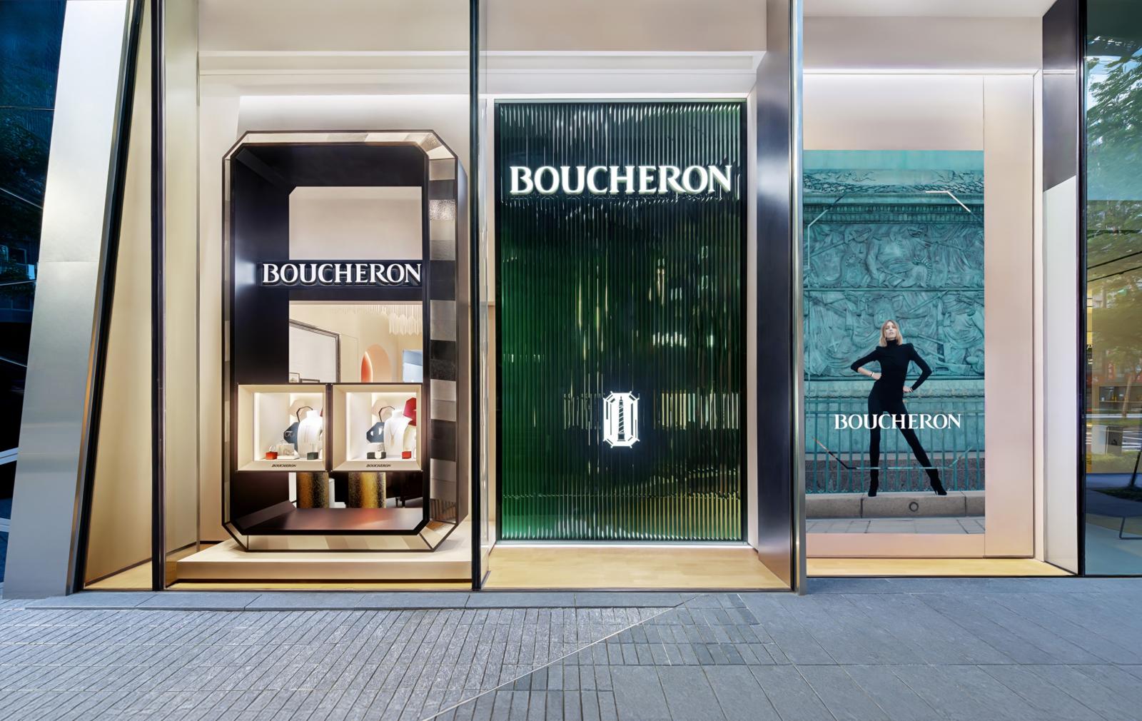 全新店鋪延續 Boucheron 一貫的理念——「每間店都是家的延伸」，並從台北獨有的城市景觀取材。