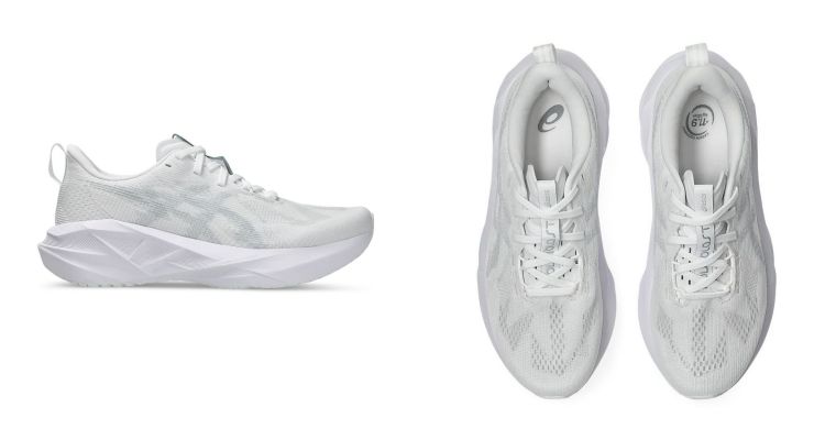 Asics NOVABLAST 5系列帶來全新升級的跑感體驗，中底材質經過革新，回彈性能提升約 8.5%。