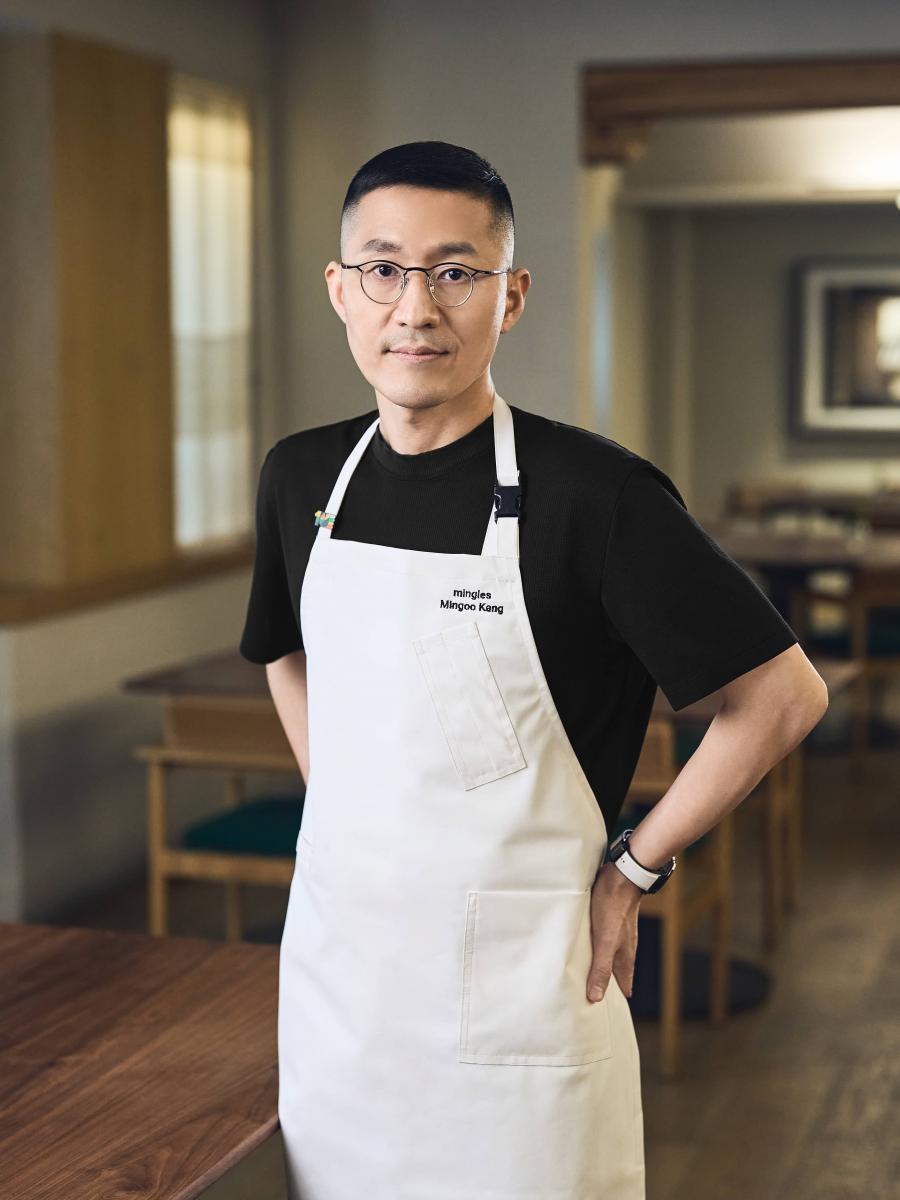台北晶華酒店將於今年9月邀請2025年韓國唯一米其林三星名廚姜珉求（Mingoo Kang）來台客座。