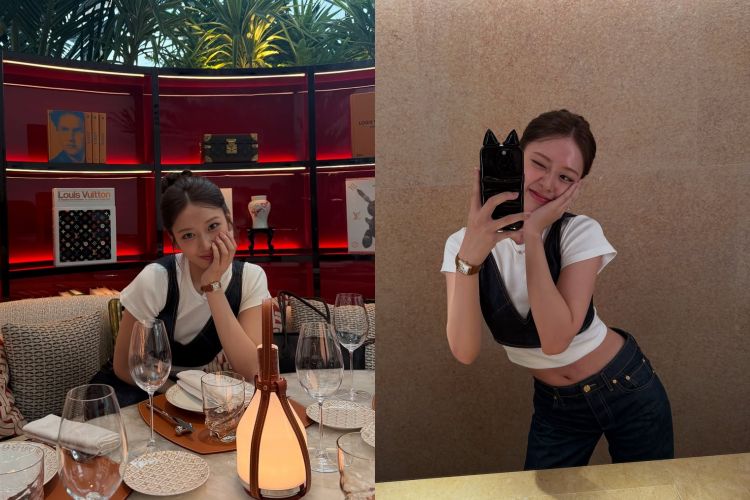 安俞真這套早秋私服展現「極簡卻高級」的穿搭公式。