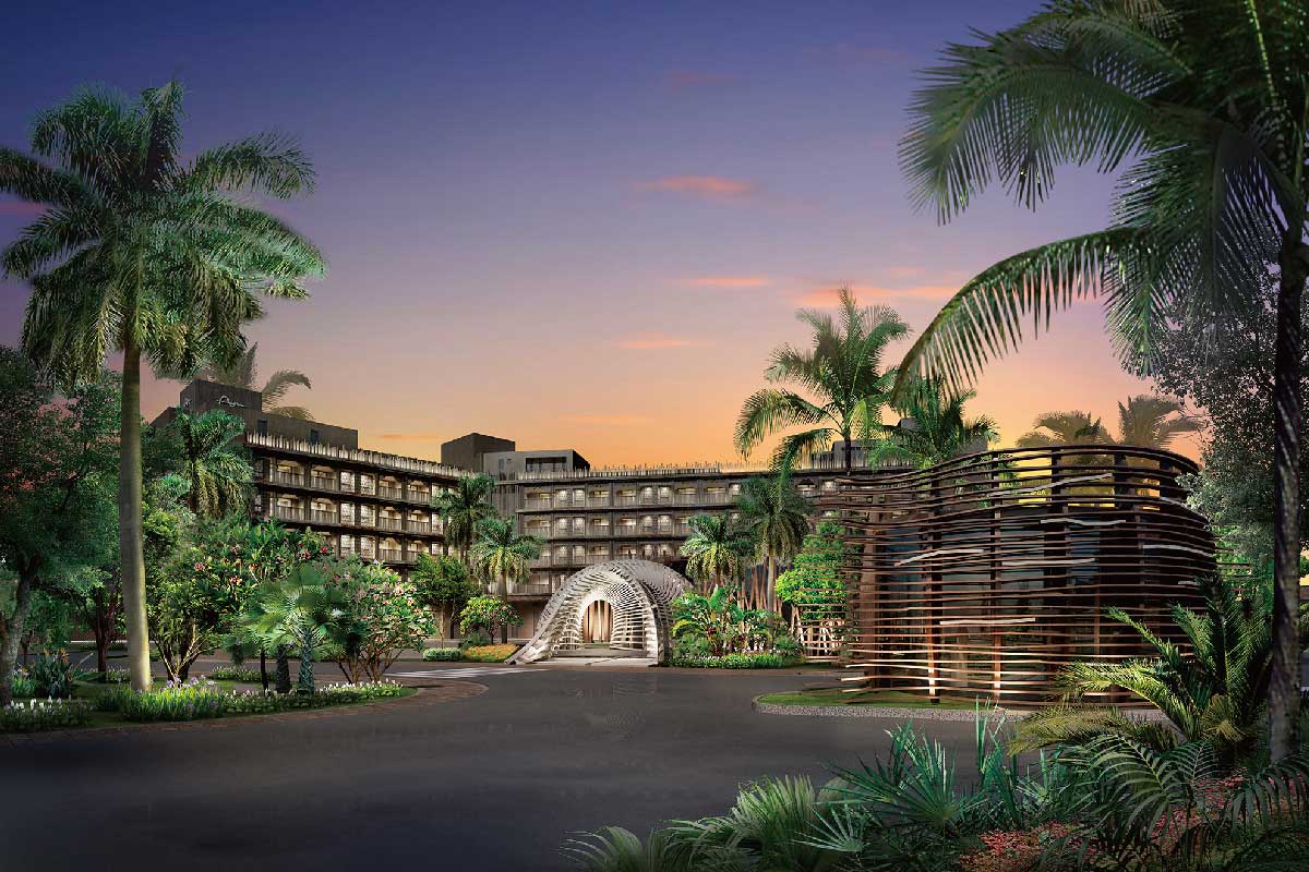 最大亮點之一,莫過於全台首座「水下美術館」。以「慢活、感受、共生」為核心理念,期望旅客不僅僅住宿一夜,更能沉浸於藝術氛圍。設計以木枝立面語彙延伸至水面,倒映出湖面景緻層次,隨時間推移,光影變化宛如一幅動態畫作,提升居住品質。建築並結合文化展演空間與書店功能,打造多元的藝術體驗。