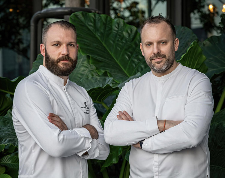 巴黎米其林名廚David Toutain與新銳主廚 Valentin Fouache 