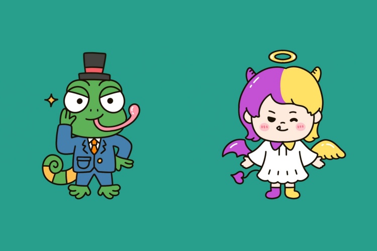 這對情侶乍看絕配：一個懂體貼、一個懂撒嬌，但實際上卻最容易上演情緒大戰。變色龍型能快速調整狀態、迎合對方；惡魔天使則情緒濃烈、反應直接。當惡魔天使情緒起伏過大時，變色龍容易感到疲憊，陷入「我怎麼做都不對」的倦怠感。若雙方能學會用具體需求代替情緒測試，例如直接説「我需要你多關心我一點」，而非説「你都不懂我」，這段關係便能甜得剛好。