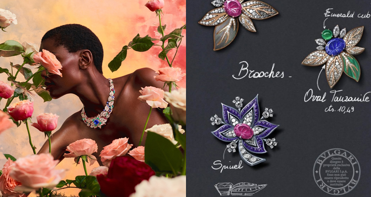 花朵，自古以來便是珠寶世界中最動人的靈感象徵，綻放著大自然的愉悅與無盡之美。寶格麗，一如既往地傾心於這抹自然詩意，將花朵的姿態幻化為珠寶創作的靈魂，並以非凡工藝與獨到創意，為這恆久不衰的經典主題注入嶄新生命。