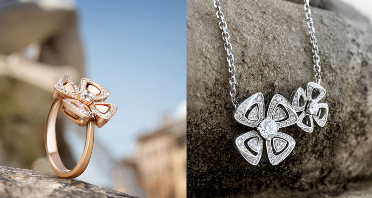 「Fiore」在義大利語中意指「花朵」，而英文「Forever」則為「永恆」之意。義大利頂級珠寶暨腕錶品牌寶格麗，巧妙地將這兩個詞意融合於一，創造出新經典珠寶系列—「Fiorever」。