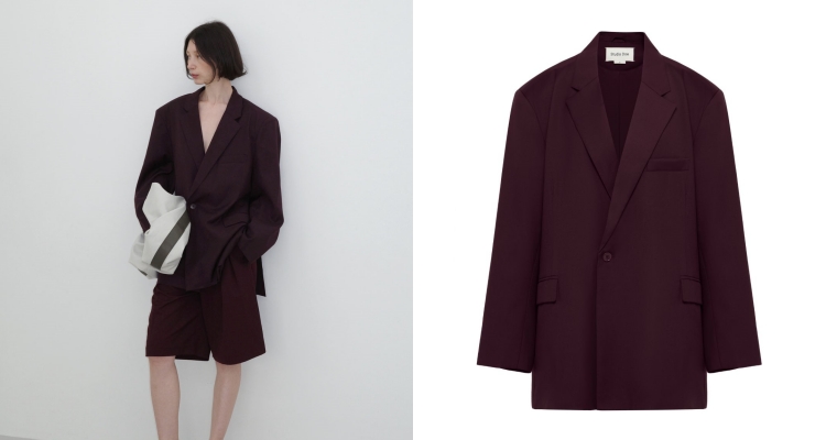 始終以俐落、實穿設計擄獲人氣的台灣設計師品牌Studio Doe，這次再次端出令人驚艷的西外新作！這款全新升級的經典寬版西裝外套，以更輕盈卻不失挺度的高質感布料打造出Oversize所帶來俐落有型的視覺效果。