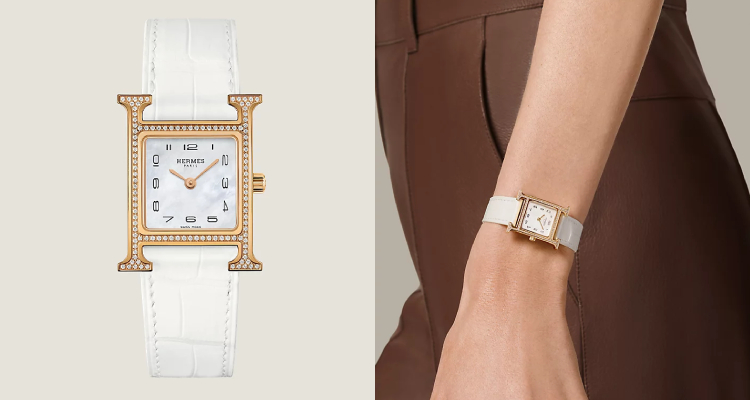 對於初次踏入名錶領域的初心者來說,Hermès於1996年,委由設計師Philippe Mouquet創作的「Heure H」系列,是不可多得的精品入門之選。