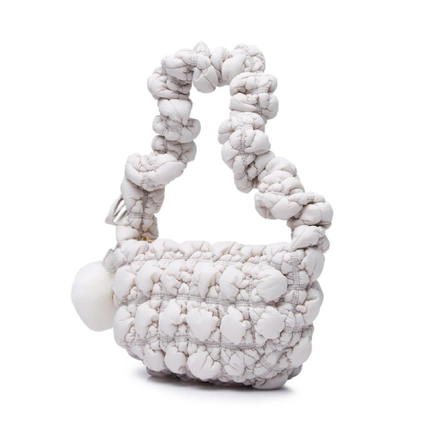 Jelly Bunny迷你灰色肩背包，約NTD 1,380