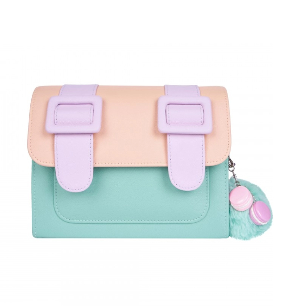 Merimies撞色書包，約NTD 2,050