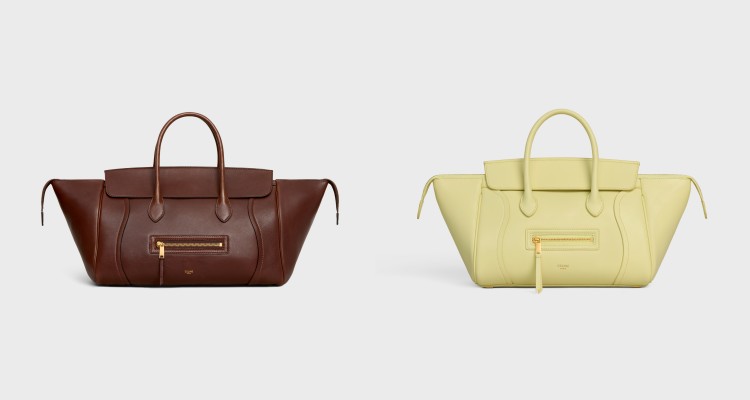 手柄直接縫製於包身，展現品牌一直以來對細節的掌控，搭配可調節、可拆卸肩帶，無論手提或斜背都相當適合。