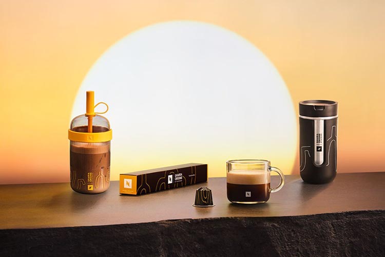 Nespresso也與加拿大R&B天王威肯The Weeknd攜手合作，以他母親之名「Samra」命名，全新推出Samra Origins限量系列。