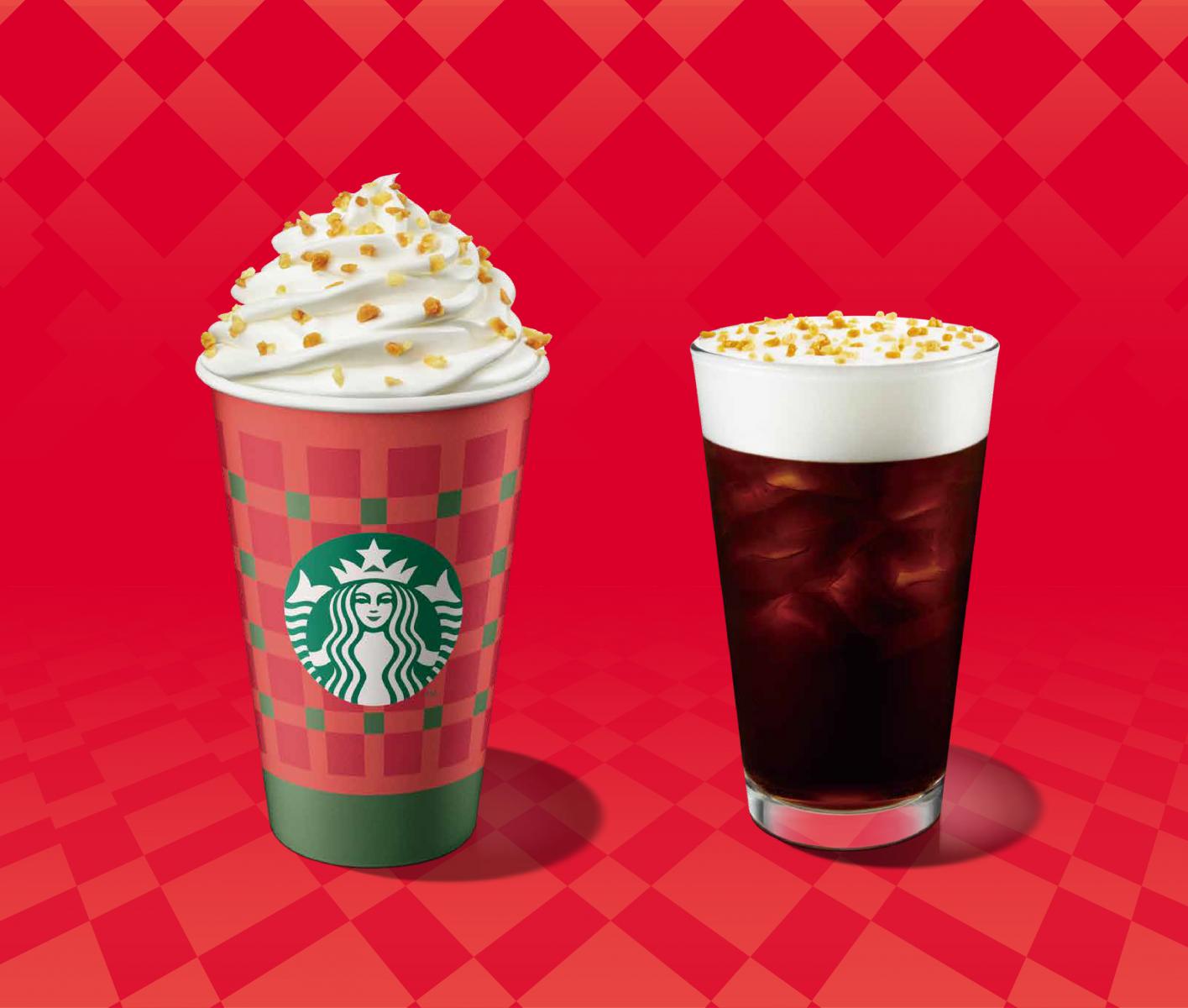 星巴克每年聖誕最受期待的「太妃核果風味那堤」在11月5日暖心回歸