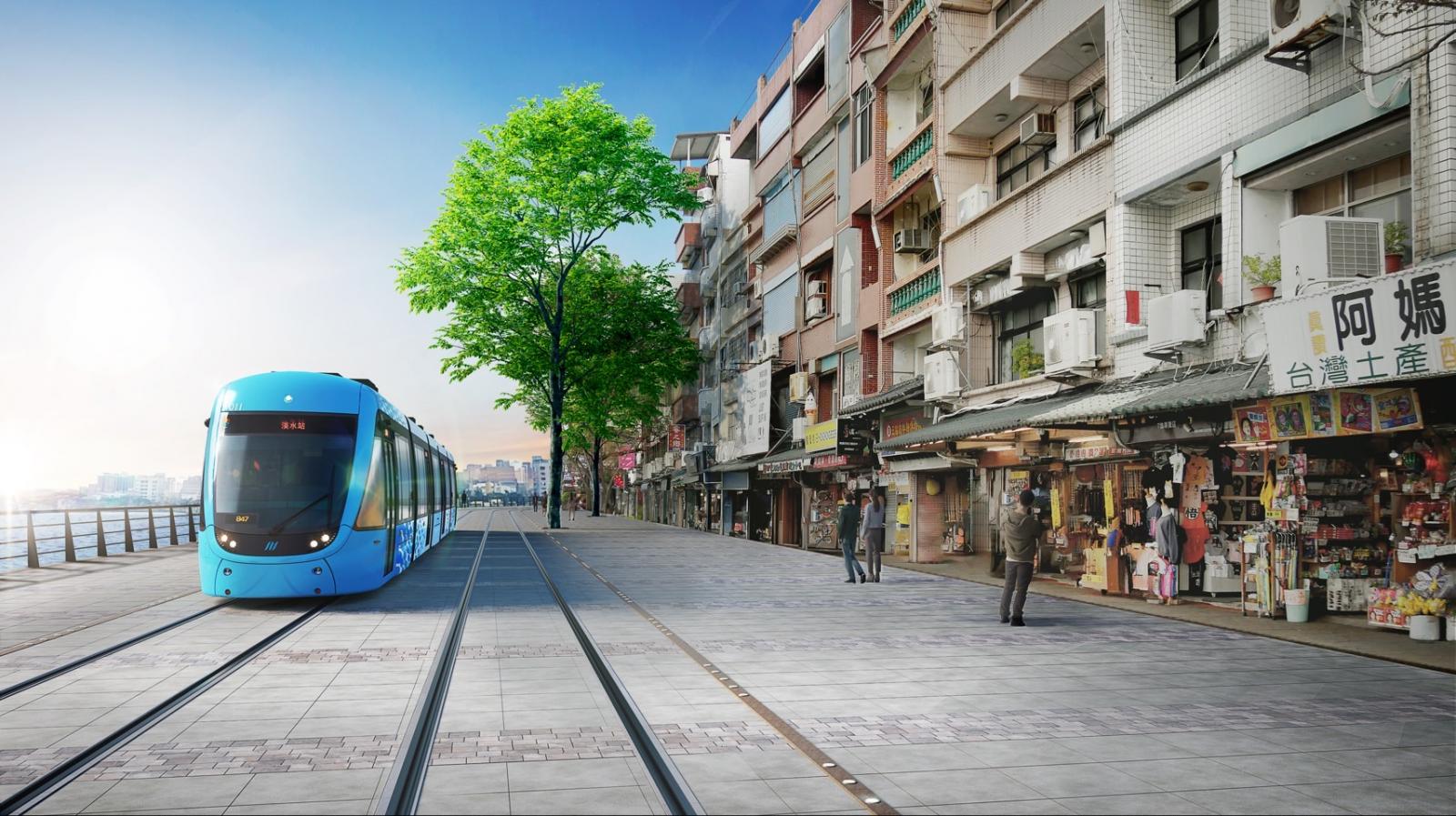 新北「淡海輕軌二期」正式動工，沿淡水河岸延伸至漁人碼頭，串連國際地標淡江大橋，規劃 6 個上車地點，打造完整環狀輕軌路線。二期工程不僅改善淡水交通壅塞，提供綠色低碳公共運輸，也提升觀光與遊憩品質，未來將成為北台灣重要交通樞紐與旅遊亮點。