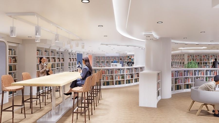 基隆閱讀場域再升級！歷經多年的整修，「基隆市公共圖書館新總館」即將於 2026 年正式啟用，坐落於基隆文化中心二、三樓，成為港灣城市中最受期待的全新知識地標。本次改建不僅全面更新館內動線、書櫃配置與視覺設計，更以「多元閱讀空間」為核心，提供自修室、討論室、自助借閱等更友善的使用機能。同時，一樓的基隆美術館也將與新總館形成藝文能量聚落，為市民打造跨領域的閱讀與展覽體驗。